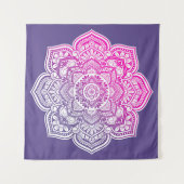 Aion Mandala Fine Art Wandteppich (Vorderseite (Horizontal))