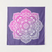 Aion Mandala Fine Art Wandteppich (Vorderseite)