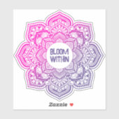 Aion Mandala Personalized Custom-Cut Vinyl Sticker (Blatt)