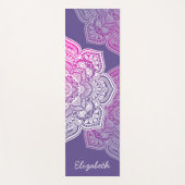 Aion Mandala Personalized Yoga Mat Yogamatte (Vorderseite)