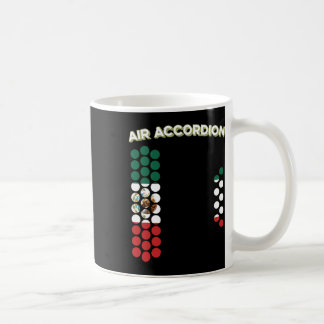 Air Accordion Mexico Flag Cinco De Mayo Music Gift Kaffeetasse