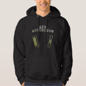 Air Accordion Musical Instrument I Hoodie (Vorderseite)
