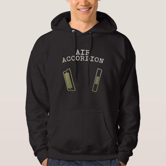 Air Accordion Musical Instrument I Hoodie (Vorderseite)