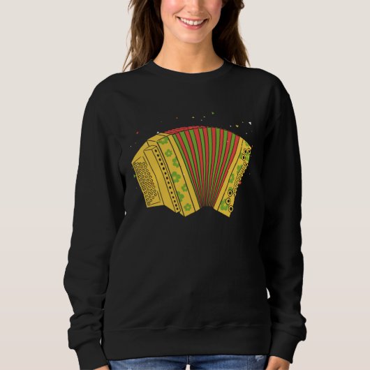 Air Accordion Musicians Orchestra Classic Music Ac Sweatshirt (Vorderseite)