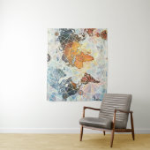 Air Afrique Karte der Welt Wandteppich (Beispiel)