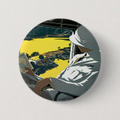 Air Afrique: Visitez L'Afrique en Avion Button (Vorderseite)