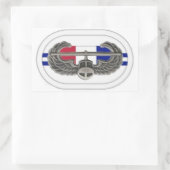 AIR ASSAULT BADGE AUF 2D BN 506TH INF OVAL STICKER (Tasche)