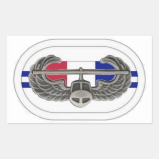 AIR ASSAULT BADGE AUF 2D BN 506TH INF OVAL STICKER (Vorderseite)
