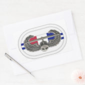 AIR ASSAULT BADGE AUF 2D BN 506TH INF OVAL STICKER (Umschlag)