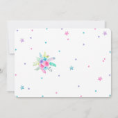 Air Ballon Birthday Foto Einladungen (Rückseite)