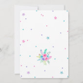 Air Ballon Einladungen zum Geburtstag (Rückseite)