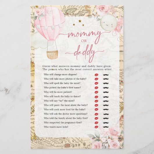 Air Balloon ist nicht sie lästig Mommy oder Daddy (Vorderseite)