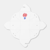 Air Balloon Take Out Favor Box Geschenkschachtel (Ungefaltet)