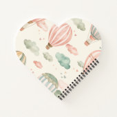 Air Balloons Adventure Kids' Notizblock (Rückseite)