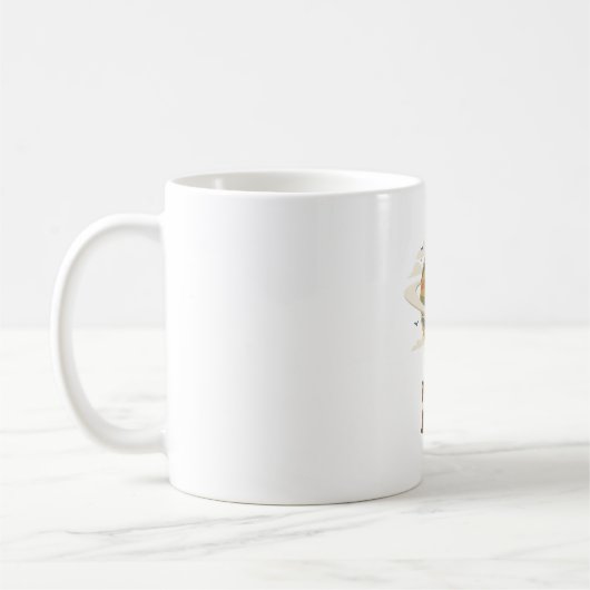 Air Baloon Saturn Art Kaffeetasse (Links)