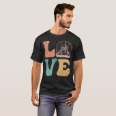 Air Boat Airboat Airboating Love T-Shirt (Vorne ganz)