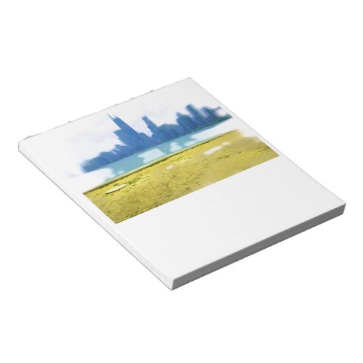 Air Brushed Chicago Notizblock (angewinkelt)