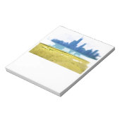 Air Brushed Chicago Notizblock (Rotiert)