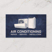 Air Conditioning – Repair • Service • Installation Visitenkarte (Vorderseite)