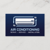 Air Conditioning – Repair • Service • Installation Visitenkarte (Vorderseite)