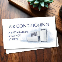 Air Conditioning – Repair, Service, Installation Visitenkarte