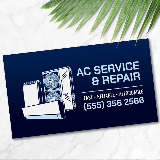Air Conditioning – Repair • Service • Installation Visitenkarte