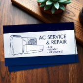 Air Conditioning – Repair, Service, Installation Visitenkarte