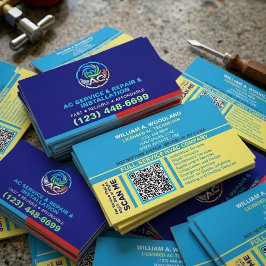 Air Conditioning Services | HVAC Heating & Cooling Visitenkarte