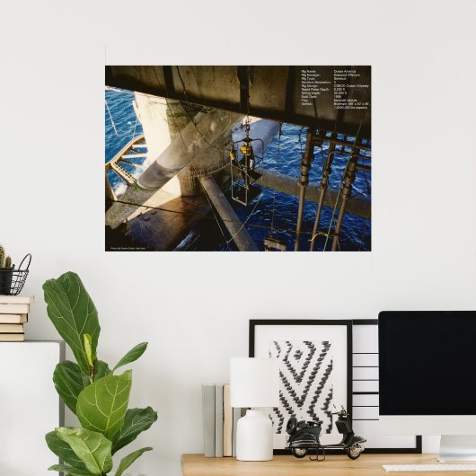 "Air Dive"-Druck Poster (Heimbüro)