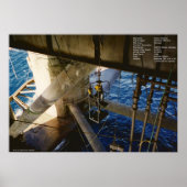 "Air Dive"-Druck Poster (Vorne)