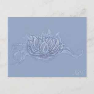 Air Elemental Lotus Postkarte