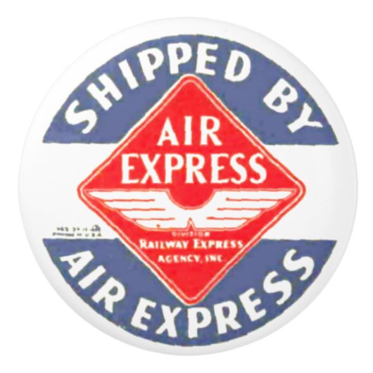 Air Express per Bahn Express Keramik Knock Keramikknauf (Vorderseite)
