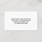 Air Flight Travels | Airport Visitenkarte (Rückseite)