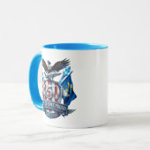 Air Force 250. Jubiläums-Kaffeetasse Tasse (Vorderseite Links)
