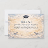 Air Force Academy Graduation Dankeskarte (Vorderseite)