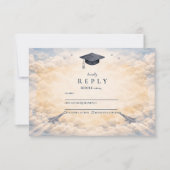 Air Force Academy Graduation RSVP Karte (Vorderseite)