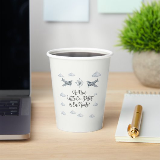 Air Force Baby Shower Tasse Pappbecher (InSitu)