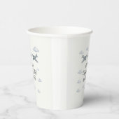Air Force Baby Shower Tasse Pappbecher (Rechts)