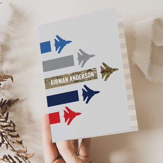 Air Force Basic Training Abschluss 326 Bulldogs Karte