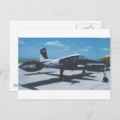 Air Force Blue Canoe Postkarte (Vorne/Hinten)