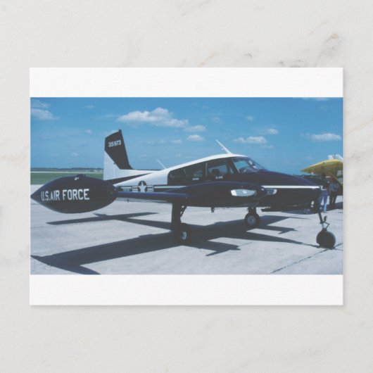 Air Force Blue Canoe Postkarte (Vorderseite)