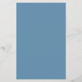 Air Force Blue Solid Color Flyer (Hinten)