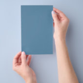 Air Force Blue Solid Color Flyer (Handgriff)