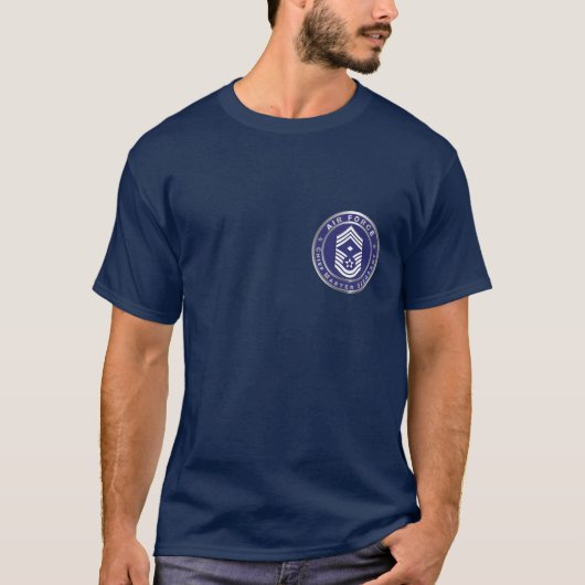 Air Force Chief Master Sergeant CMSgt T-Shirt (Vorderseite)