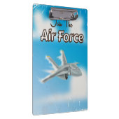 Air Force Classic Jet Poster Klemmbrett (Rechts)