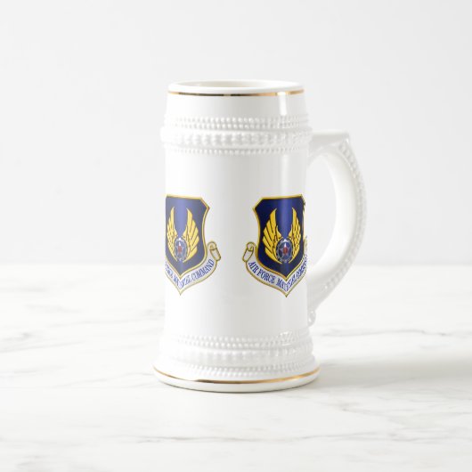 Air Force Materiel Command Bierglas (VorderseiteRechts)