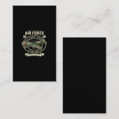 air force military pride aircraft visitenkarte (Vorne/Hinten)