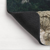 Air Force One, das über den Mount Rushmore Mousepad (Ecke)