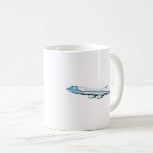 Air Force One Kaffeetasse (VorderseiteRechts)