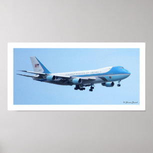 Air Force One Print Poster